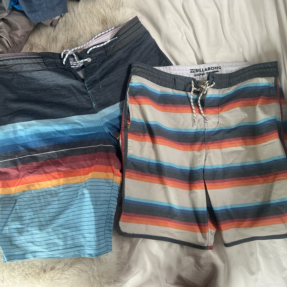 Billabong Striped Board Shorts